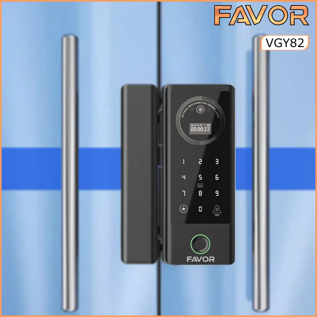 Smart Door Lock - Favor VGY82 - Pintu Kaca - Image 7