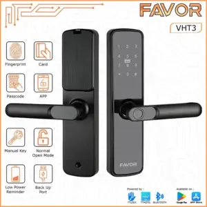 Smart Door Lock Favor VHT3 - Kunci Digital 01