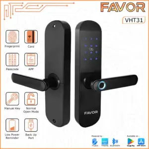 Smart Door Lock Favor VHT31 - Kunci Pintu Anti Maling 01