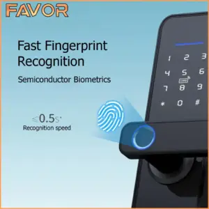 Smart Door Lock - Favor VHT33 - Kunci Pintu Digital 03