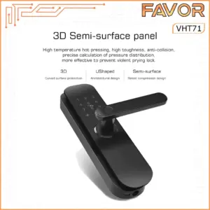 Smart Door Lock - Favor VHT71 - Handle Pintu Fingerprint - Image 3