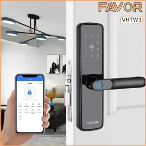 Smart Door Lock Favor VHTW3 - Kunci Otomatis 02