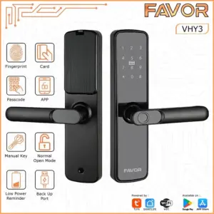 Smart Door Lock Favor VHY3 - Kunci Pintu Otomatis 01