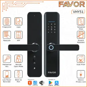Smart Door Lock - Favor VHY51 - Kunci Digital 01