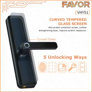 Smart Door Lock - Favor VHY51 - Kunci Digital 04