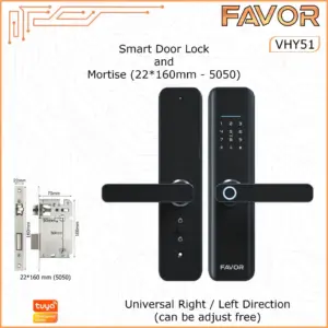 Smart Door Lock - Favor VHY51 - Kunci Digital - Image 6