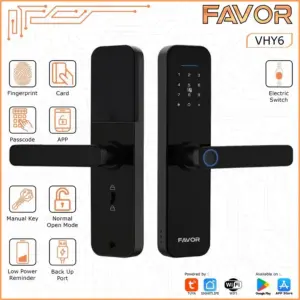 Smart Door Lock Favor VHY6 - Handle Pintu Otomatis 01
