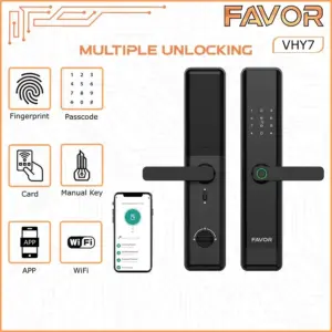 Smart Door Lock Favor VHY7 - Kunci Fingerprint 04