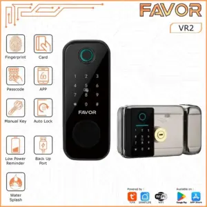 Smart Door Lock Favor VR2 - Kunci Pintu Digital 02