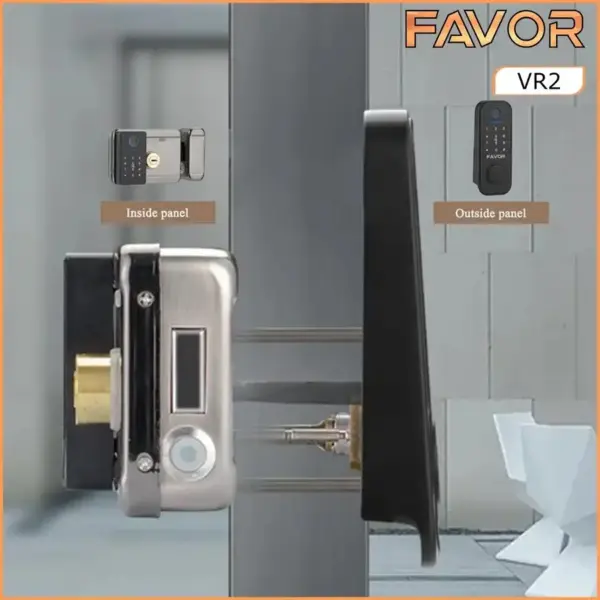 Smart Door Lock Favor VR2 - Kunci Pintu Digital 06