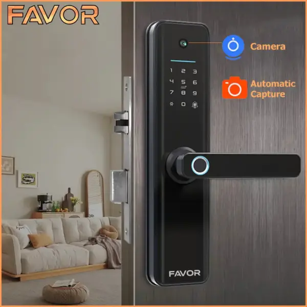 Smart Door Lock - Favor VR6C - Camera View 02