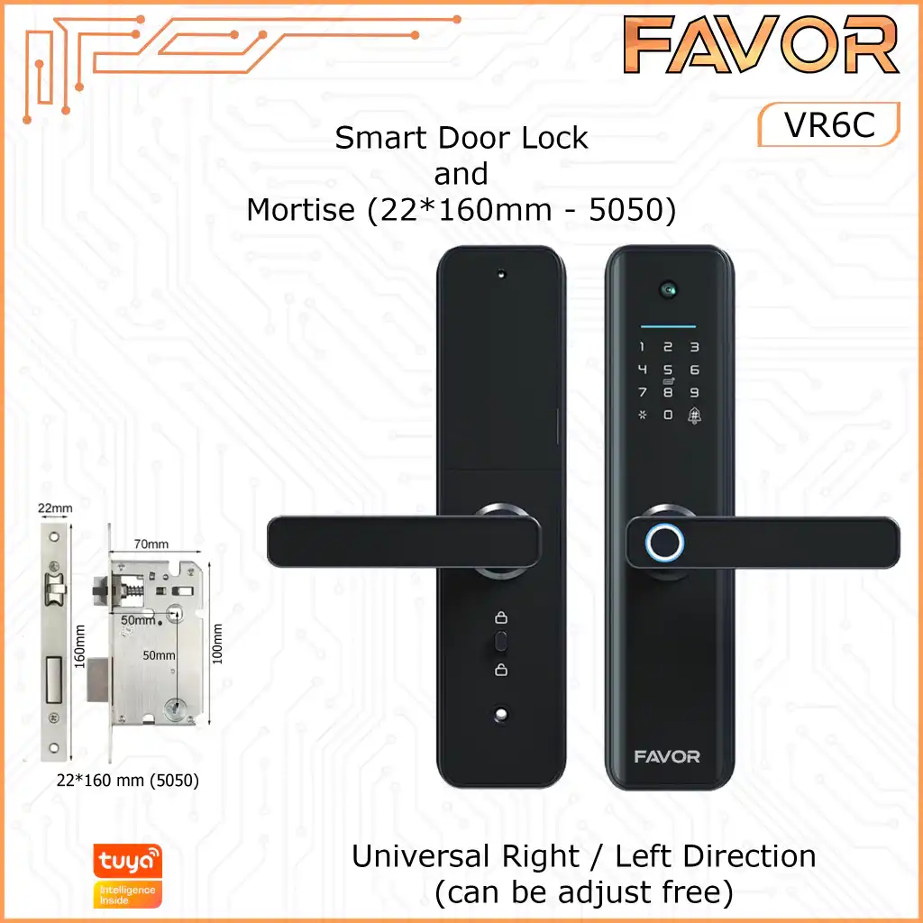 Smart Door Lock - Favor VR6C - Camera View - Image 7