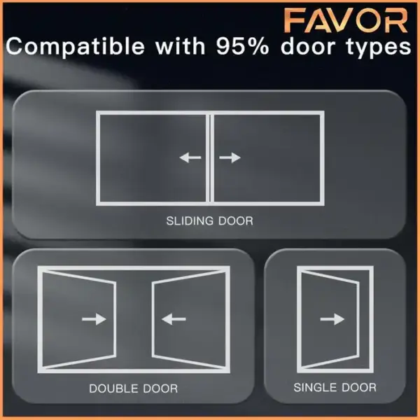 Smart Door Lock Slim - Favor VI52T 08