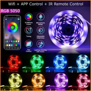 Smart LED strip RGB 5 meter - Favor 03