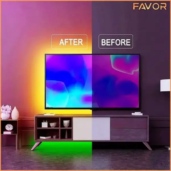 Smart LED strip RGB 5 meter - Favor 05