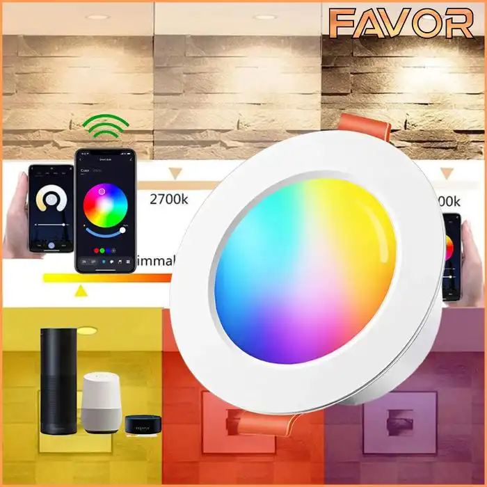 Smart Lamp LED Downlight 15W - Favor 02