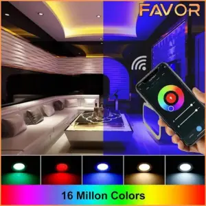 Smart Lamp LED Downlight 15W - Favor 03