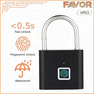 Smart Padlock Favor VP03 - Gembok Pintar 01