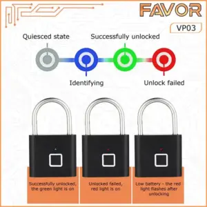 Smart Padlock Favor VP03 - Gembok Pintar 04