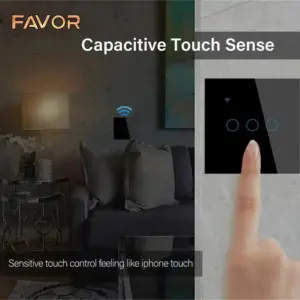 Smart Switch Favor VSW3 - Touch 3 Gang 03