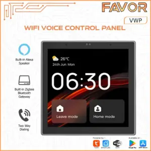 Smart Voice Control Favor - Panel Touchscreen 01