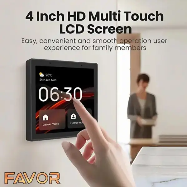Smart Voice Control Favor - Panel Touchscreen 02