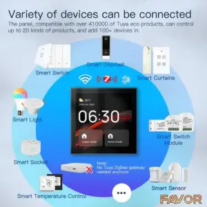 Smart Voice Control Favor - Panel Touchscreen 06