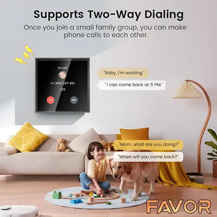 Smart Voice Control Favor - Panel Touchscreen 08